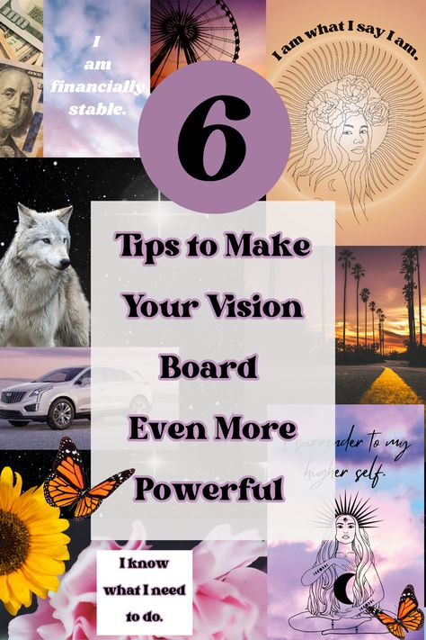 Discover the transformative power of a well-crafted vision board. Our guide "How to Make a Vision Board with Impactful Ideas & Real-Life Examples" shares 6 essential tips to amplify your manifestations, along with vibrant examples and innovative ideas. Your dreams are waiting to be unleashed! Click the link to learn everything you need to know to make an epic vision board! Witchy Vision Board Ideas, Witchy Vision Board, Witchy Diy, Make A Vision Board, Making A Vision Board, A Vision Board, Magical Herbs, Spiritual Decor, Innovative Ideas