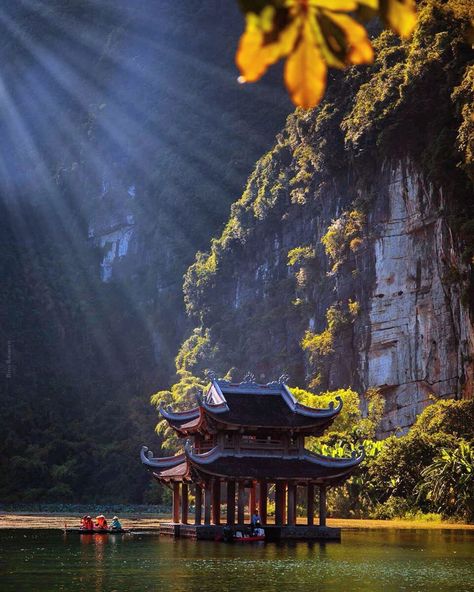 Ninh Binh Photography, Vietnam Village, Buddhist Pagoda, Holidays Around The World, South China Sea, Hanoi Vietnam, Phuket Thailand, Family Holidays, Ancient Architecture