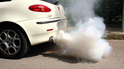 Does your car emit white smoke? Find out what it means and if you should be alarmed. Pencemaran Udara, Automotive Mechanic, Engine Control Unit, Used Engines, Combustion Chamber, Engine Block, Combustion Engine, Dusseldorf, Engine Rebuild