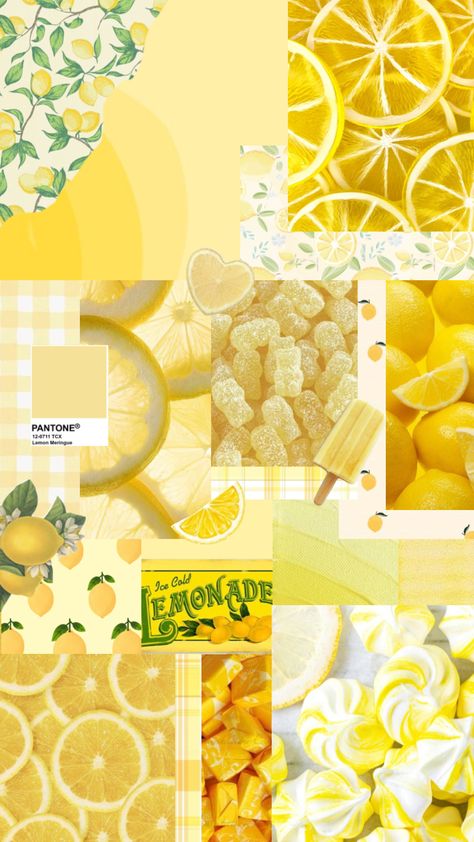 Aesthetic Lemon Wallpaper, Lemon Aesthetic Drawing, Lemon Aesthetic Art, Yellow Summer Wallpaper, Lemon Wallpaper Iphone, Lemon Wallpaper Aesthetic, Lemons Aesthetic, Lemonade Wallpaper, Lemonade Aesthetic