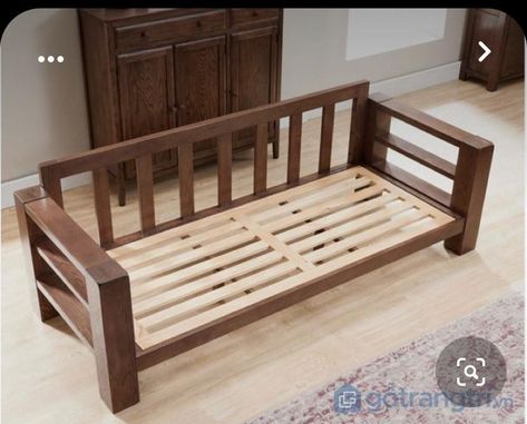 Small Wooden Sofa, Interior Design For Beginners, Drawing Room Furniture, Sofa Design Wood, Drawing Room Interior Design, Wooden Sofa Set Designs, Chair Design Wooden, Wooden Sofa Designs, Simple Sofa