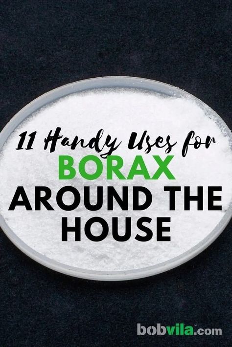 11 Handy Uses for Borax Around the House - Bob Vila Borax Bathroom Cleaner, Borax Shower Cleaner, Borax Uses Cleaning, Uses For Borax, Cleaning Wooden Floors, Diy Bathroom Cleaner, Borax Uses, Diy Floor Cleaner, Borax Cleaning