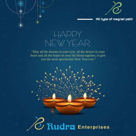 Nutan Varshabhinandan Creative Ads, Diwali New Year Creative Ads, Happy New Year Creative Ads, Happy New Year And Diwali, Diwali New Year, New Year Creative, Happy Diwali Quotes, Wedding Album Layout, New Years Eve Day