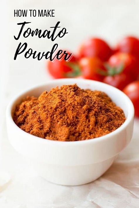 Making tomato powder is a great way to use up all those extra tomatoes. It's also a versatile ingredient that can be used in many different recipes. Check out these five recipes that use tomato powder for inspiration. Tomato Boullion Recipes, Tomato Chicken Bouillon, Tomato Bullion Recipes, Diy Boullion Powder, Tomato Powder Recipes, Boullion Recipe, Tomato Bouillon, Extra Tomatoes, Dehydrating Fruit