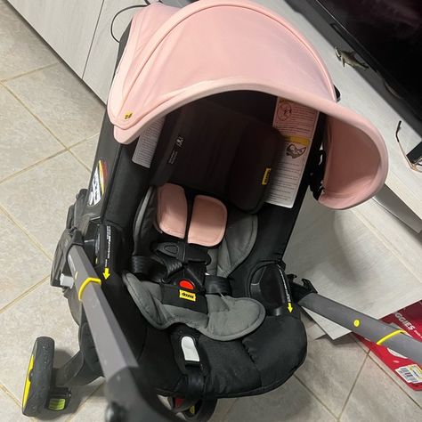 Doona car seat stroller Pink Doona Stroller, Doona Stroller, Doona Car Seat Stroller, Doona Car Seat, Mommy Daughter Pictures, Pink Car Seat, Daughter Pictures, Isabella Rose, Pregnancy Goals