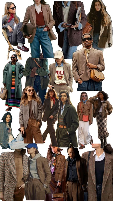 Heritage check, jeans, browns, beiges, greens Forest School Outfit, Beige Jeans Fall Outfit, English Countryside Aesthetic Fashion, Khaki Shirt Outfit Women, Brown Jeans Outfit Aesthetic, English Country Outfits Women, Barbour Aesthetic, Thrift Styling, Barbour Outfit