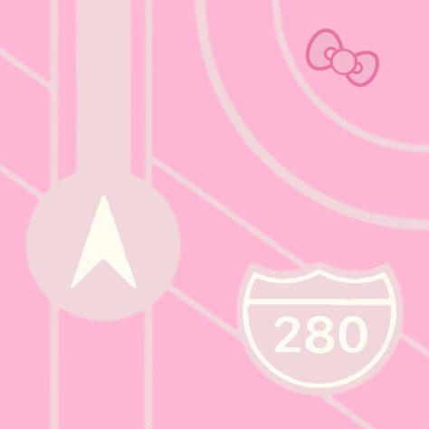 Hello Kitty Maps Icon, Ipad Esthetics, Maps App Icon, Iphone Shortcuts, Pink Hello Kitty Wallpaper Iphone, Pink Calendar, Kitty Icon, Cat App, Pregnancy Apps