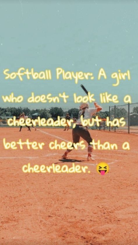 #softball #girls #nohate Positive Softball Quotes Motivation, Softball Motivational Quotes, Softball Girlfriend, Softball Catcher Quotes, Softball Wallpapers, Aesthetic Softball, Cute Softball Quotes, Fastpitch Softball Quotes, Fastpitch Softball Drills