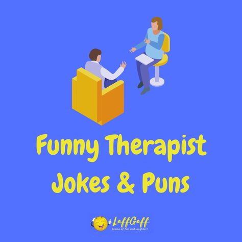 You won't need any counselling after reading these funny therapist jokes! After all, laughter is the best therapy, isn't it! Read more now... Therapist Jokes Funny, Physical Therapy Jokes Funny, Therapist Funny Humor, Funny Physical Therapy Quotes, Therapy Humor Funny Hilarious, Funny Therapy Quotes Humor, Therapist Humor Memes Funny, Social Work Quotes Funny, Therapist Quotes Funny