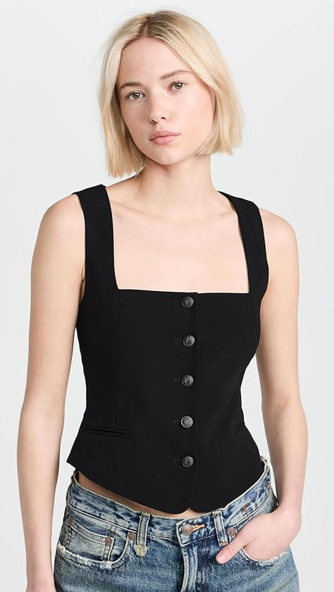 Rag & Bone - Cute ladies Mariana Italian top. so hot. 
 Get it now: https://amzn.to/3VxFKcA Style Inspiration Work, Europe Outfits, Womens Fashion Inspiration, Rag And Bone, Gentleman Style, Amazon Women, Cute Woman, Casual Fits, Cute Fashion