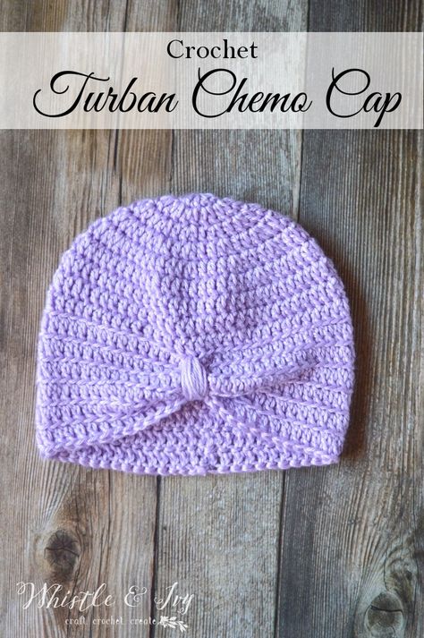 Chemo Caps Pattern, Crochet Turban, Crochet Adult Hat, Hats Crochet, Hat Patterns Free, Beginners Crochet, Crocheted Hat, Crochet Hat Free, Crochet Knit Hat