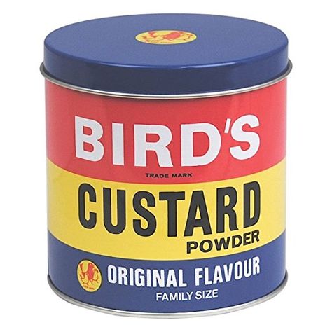 Birds Custard Powder, Birds Custard, Bird's Custard, Vintage Style Kitchen, Storage Tin, Custard Powder, Tin Canisters, Small Tins, Bird Supplies