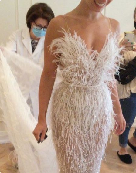 Lee Petra Grebenau, Easy Rice, Hollywood Wedding, Future Dreams, Amazing Dresses, Wedding Aesthetic, Beaded Gown, White Hot, Wedding Mood Board