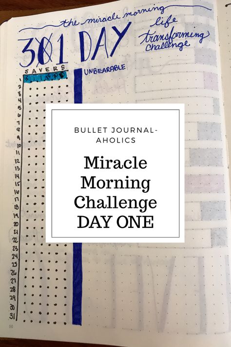 Miracle Morning Savers, Morning Challenge, The Miracle Morning, Transformation Challenge, Morning Journal, Bujo Planner, Appreciation Printable, Life Transformation, Miracle Morning