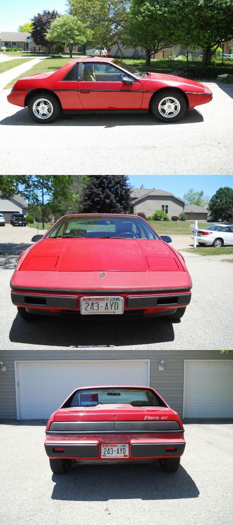 1984 Pontiac Fiero 1984 Pontiac Fiero, Fiero Gt, Pontiac Fiero Gt, 80s Cars, Pontiac Fiero, Lost Art, Drawing Inspo, Wheels And Tires, Vroom Vroom