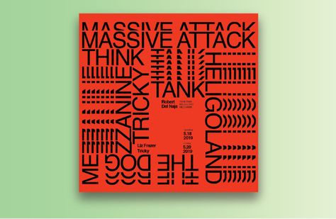 Wolfgang Weingart, Isometric Shapes, Massive Attack, Type Treatments, Lp Cover, Computer Art, Music Album Cover, Vinyl Cover, Album Design