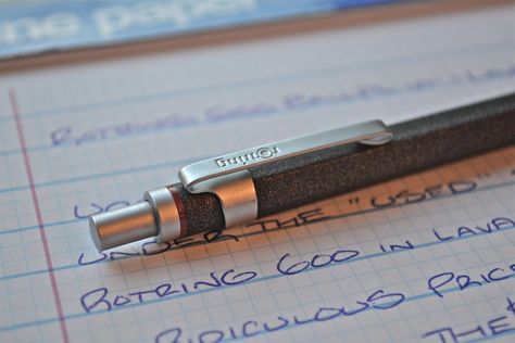 rOtring 600 Ballpoint - Lava Pen Review — The Clicky Post Rotring Pens, Rotring 600, Pen Shop, Cool Writing, Kool Aid, Ballpoint Pen, Pen, Stationery