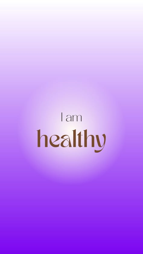 Health Affirmation Wallpaper, I Am Healthy Affirmations Wallpaper, I Am Healthy Wallpaper, Healthy Life Affirmations, I Receive Affirmations, Affirmations For Peaceful Mind, I Am Quotes Daily Affirmations, Affirmation For Vision Board, I Am Confident Affirmation