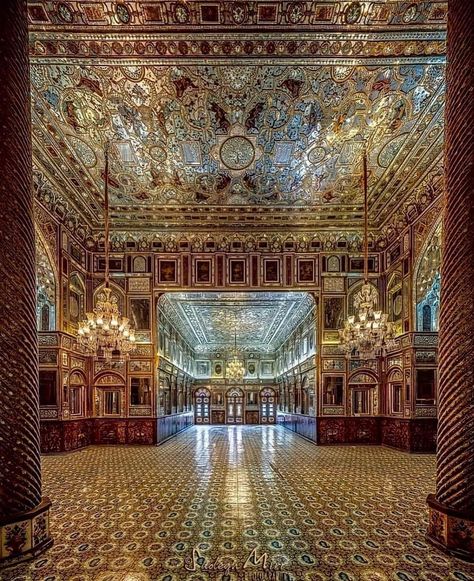 Golestan Palace, Ancient Library, Persian Architecture, Tehran Iran, Egypt History, History Pictures, Tehran, World Cultures, Ancient Civilizations