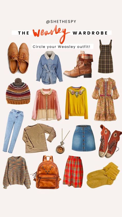 Amazing!! Which to choose??? She The Spy, Hogwarts Outfits, Aesthetic Story, Harry Potter Style, Harry Potter Outfits, Fandom Outfits, Ginny Weasley, Story Games, Harry Potter Aesthetic