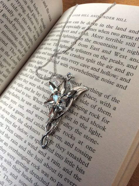 Arwen Aesthetic, Arwen Necklace, Evenstar Necklace, Lotr Rings, Arwen Evenstar, Lotr Aesthetic, A Thousand Suns, Elven Princess, Concerning Hobbits