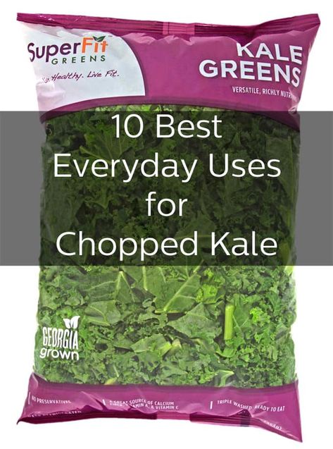 10 Best Everyday Uses for Chopped Kale Kale Uses, Chopped Kale Recipes, Kale And Spinach Recipes, Cooked Kale Recipes, Recipes With Kale, Kale Noodles, Kale Recipes Healthy, Kale Vegetable, Chopped Kale