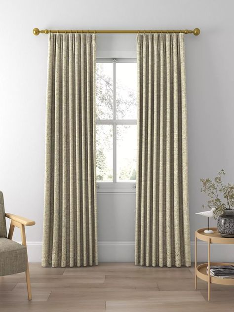 John Lewis Tonal Weave Made to Measure Curtains or Roman Blind, Natural John Lewis Roman Blinds, Fabric Combinations John Lewis & Partners, Made To Measure Curtains, Roman Blinds, John Lewis, Blinds, Weaving, Curtains