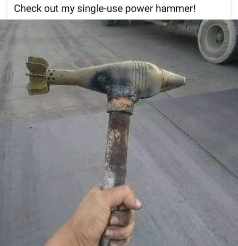 Mechanicals 🔥 on Instagram: “Power Hammer 😂 | Creativity 💯 | Mechanic Workshop | Mechanical Engineering | ME | 🛠️⚙️🔩👌🔥 (For More Such Interesting Content) 👉Follow…” Vojenský Humor, Wojskowy Humor, Military Jokes, Image Meme, Military Memes, Army Humor, 밈 유머, Military Humor, 웃긴 사진