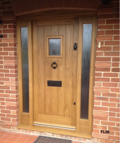 cottage style doors from oak and other hardwoods, painted or stained and made to measure Cottage Style Front Doors, Cottage Style Doors, Front Doors Uk, Cottage Front Doors, Oak Front Door, Composite Front Door, Contemporary Front Doors, Cottage Door, Bungalow Renovation