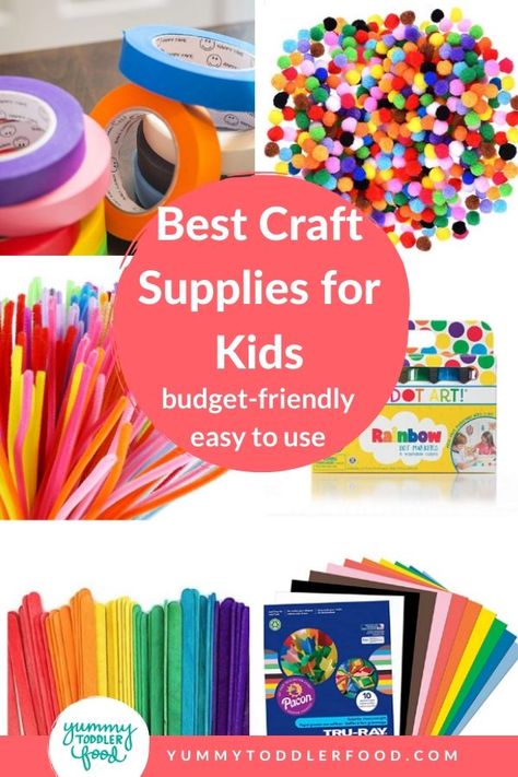 Craft Supplies For Kids, Free Craft Supplies, Stained Glass Kits, Art Supplies List, Rainy Day Activities For Kids, Kids Budget, Crafts At Home, Kids Craft Supplies, Kids Art Supplies