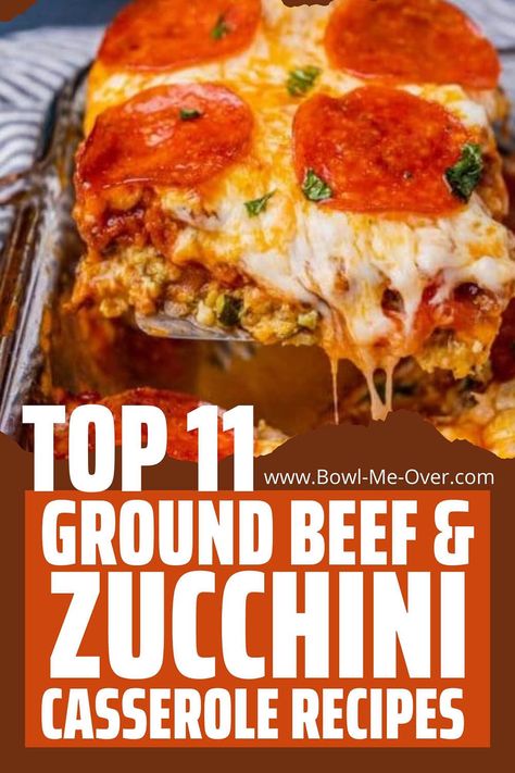 Ground Beef And Zucchini Recipes For Dinner, Loaded Zucchini Casserole, Ground Beef And Zucchini Recipes Easy Dinners, Ground Beef And Veggie Meals, Ground Beef And Zucchini Recipes Pasta, Zucchini Recipes With Ground Beef, Hamburger Zucchini Casserole, Hamburger And Zucchini Recipes, Zucchini Ground Beef Recipes