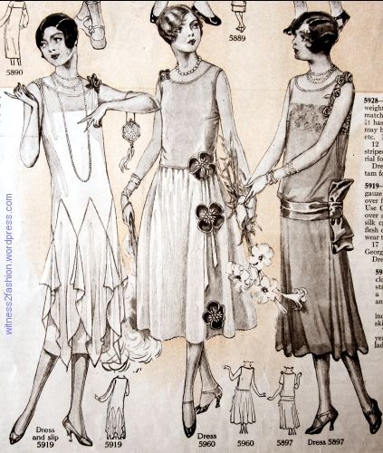 1920s Dress Pattern, Flapper Dress Pattern, 1920s Day Dress, Twenties Dress, 1920s Evening Dress, Vintage Flapper Dress, 1920 Dress, 1920's Flapper, Handkerchief Skirt