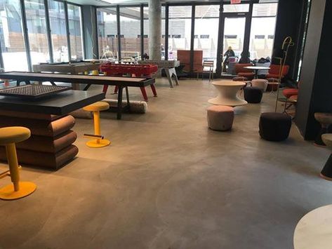 At DUOMIT we specialize in bringing your concrete surfaces to the next level, plus we provide excellent workmanship and complete customer satisfaction from start to completion of your project. See our business listing at https://www.concretenetwork.com/contractor/duomit-nyc-staten-island_123455/ Leveling Concrete Floor, Self Leveling Concrete Floor, Self Leveling Concrete, Cement Flooring, Micro Cement, Concrete Contractor, Concrete Finish, Decorative Concrete, Cement Floor