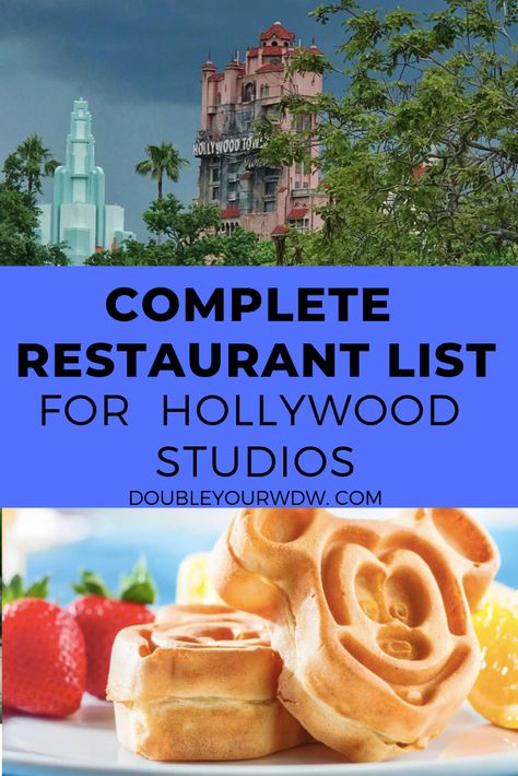 Hollywood Studios Must Do List, Hollywood Studios Food, Disney Hollywood Studios Food, Disneyland Honeymoon, Best Food At Hollywood Studios, Hollywood Studios Restaurants, Wdw Restaurants, Food Disney, Quick Service Hollywood Studios