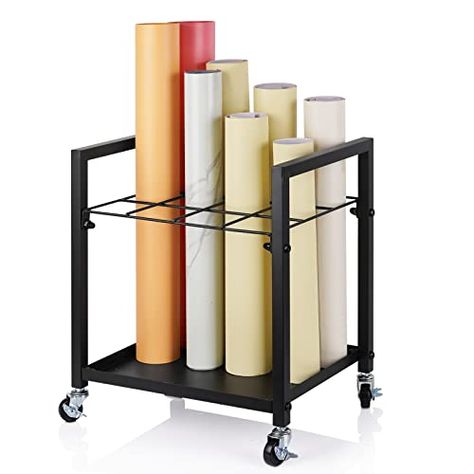 File Carts, File Shelf, Blueprint Storage, Organize Office Space, Cart With Wheels, Printer Stands, File Holder, The Blueprint, Vinyl Rolls