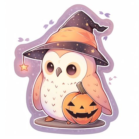 🦉🌙 This spooky Halloween illustration features an owl wearing a witch's hat, shielding a jack-o-lantern under its wing. 🎃🌌 A perfect addition to your Halloween décor with warm earthy tones! 🦉🍁 #spooky #halloween #owl #fall #art #october #owls #scary #love #horror #halloweencostume #owlsofinstagram #photography #bird #creepy #pumpkin #birds #autumn #wildlifephotography #trickortreat #owltattoo #travel #birdsofinstagram #photooftheday #owlstagram #halloweenmakeup #naturephotography #makeup Halloween Animals Drawing, Halloween Owl Art, Cute Witch Art, Explorer Illustration, Cute Owl Drawing, Owl Witch, Art October, Creepy Pumpkin, Fall Drawings