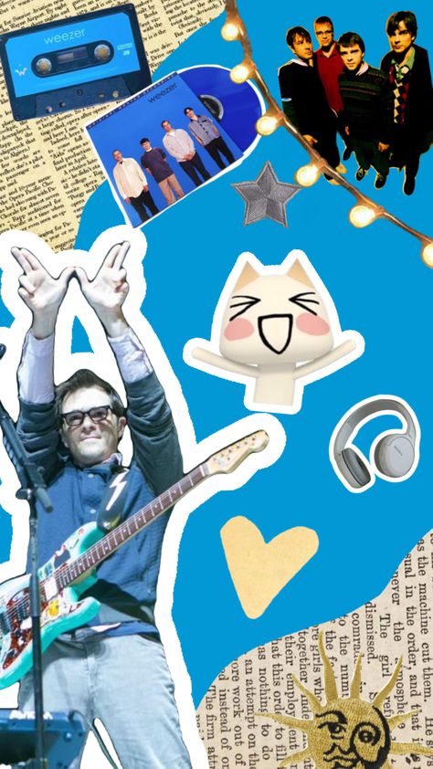 Weezer Weezer Phone Background, Weezer Wallpaper Iphone, Weezer Background, Weezer Wallpapers, Weezer Pfp, Weezer Poster, Basic Background, Rivers Cuomo, Silly Bands