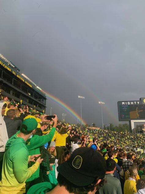 Oregon University Aesthetic, University Of Oregon Aesthetic, Football Season Aesthetic, Maine Aesthetic, Oregon Aesthetic, Oregon University, Autzen Stadium, Oregon College, Oregon Pictures