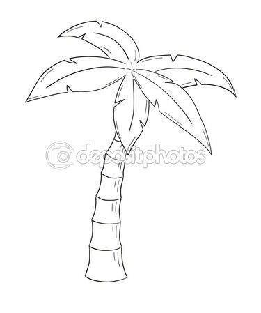 Palm Tree Drawing, Beach Scene Painting, Tattoo Lettering Styles, Tree Drawings Pencil, Easy Drawing Tutorial, Disney Phone Wallpaper, Sharpie Art, Drawing Tutorial Easy, Plant Drawing