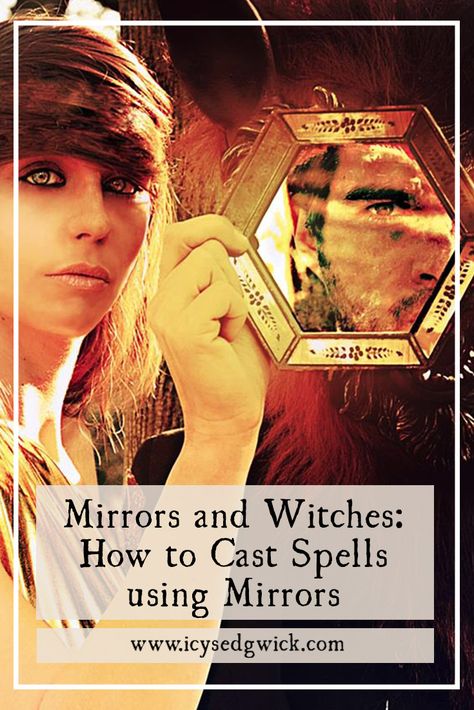 Mirror Magick, Mirror Spell, Candle Magick Spells, Snow White Mirror, Witchcraft Spells For Beginners, Snow White Evil Queen, Charmed Book Of Shadows, Scrying Mirror, Real Witches