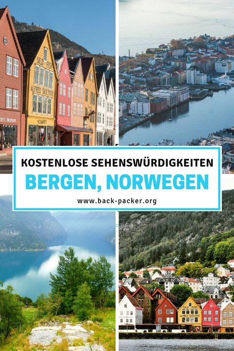 7 kostenlose Sehenswürdigkeiten in Bergen, Norwegen. Norwegen gilt als eines der kostspieligsten Länder Europas. Umso bemerkenswerter ist es, dass unser Author Timo kostenlose Sehenswürdigkeiten in Bergen gefunden hat die euch die ganze Schönheit dieser Region näher bringen – denn Bergen trägt auch den Beinamen „Tor zu den Fjorden“. | Back-packer.org #Reise #Bergen #Norwegen #Europa Best Things To Do In Bergen Norway, Traveling Norway, Fjords Norway, Norway Itinerary, Norway Bergen, Norway Vacation, Norway Trip, Fjord Norway, Norway Cruise