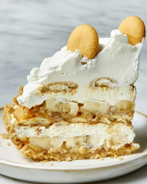 Banana Pudding Pie, Pudding Pie Recipes, Banana Pudding Pies, Pies Dessert, Banana Cream Pudding, No Bake Banana Pudding, Banana Pie, Pudding Pie, Honey Baked Ham