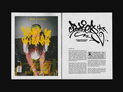 Playlist Edition #6 Magazine Collection on Behance Grunge Magazine Layout, Dazed Magazine Layout, Magazine Cover Graphic Design, Zine Cover Design, Fashion Zine, Mises En Page Design Graphique, Art Zine, Editorial Design Layout, Magazine Collection