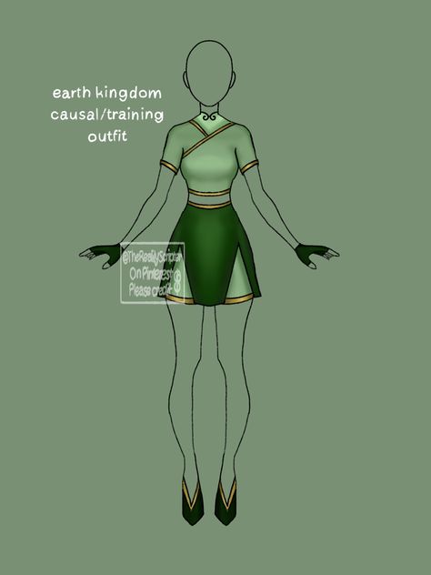 Avatar Outfits Earth Kingdom, Atla Earthbender Outfits, Earth Kingdom Outfits Atla, Avatar The Last Airbender Earth Kingdom Outfits, Earth Bending Clothes, Avatar The Last Airbender Outfits Earth, Atla Outfit Ideas, Earth Bending Outfit, Atla Clothes Design