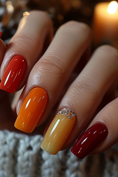 January Nails January Nails, Fall Gel Nails, October Nails, Work Nails, Classy Acrylic Nails, Pretty Nail Art Designs, Autumn Nails, Classy Nails, Chic Nails