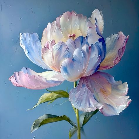 Painting A Peony, Peonies Art, Peony Painting, Need To, Watercolor Flower Art, Flower Art Images, Oil Painting Flowers, My Pinterest, Amazing Art Painting