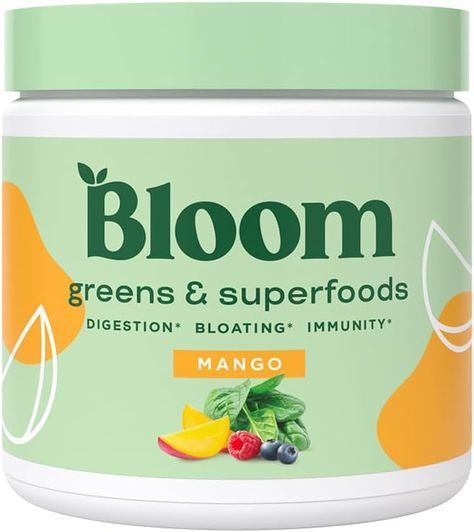 Bloom Nutrition Greens & Superfoods Powder is a tasty daily dose of greens made with 30+ nutrients including organic fruits and vegetables, probiotics, antioxidants, and more. Whether you’re dealing with bloating, the morning after a night out, or wanting to improve your general health, Bloom Greens Bloom Nutrition Greens & Superfoods Powder is a tasty daily dose of greens made with 30+ nutrients including organic fruits and vegetables, probiotics, antioxidants, and more. Whether you’re dealing with bloating, the morning after a night out, or wanting to improve your general health, Bloom Greens are amazing for anyone looking to add more vitamins and minerals to their diet. Serving size 1 scoop, 30 servings per tub. Greens Powder Smoothie, Bloom Greens, Green Powder Smoothie, Bloom Nutrition, Green Superfood Powder, Super Greens Powder, Smoothie Juice, Greens Powder, Smoothie Mix