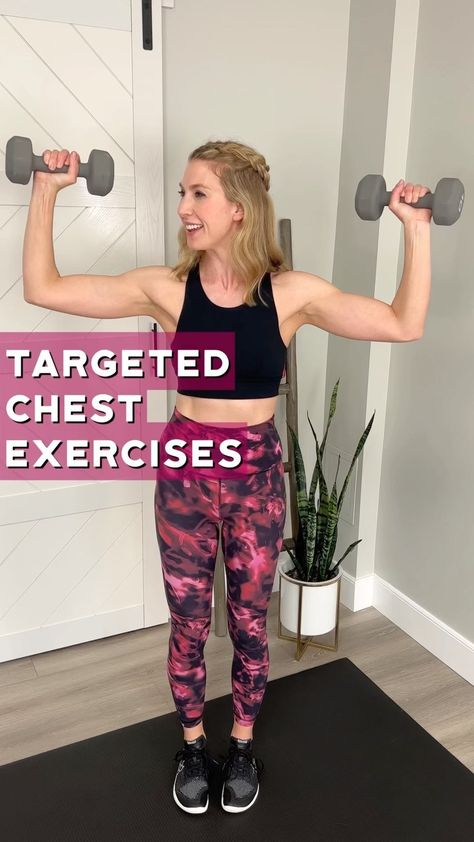 Chest Day Workout, Chest Workouts, Chest Workout, Easy Workouts, At Home Workouts, On Instagram, Instagram