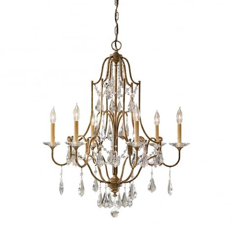 Elstead Lighting FE/VALENTINA6 Valentina 6 Light Multi Arm Chandelier in Oxidized Bronze Finish with Clear Crystal Glass | Castlegate Lights Candlestick Chandelier, Feiss Lighting, Empire Chandelier, Bronze Chandelier, Candle Style Chandelier, Candle Styling, Candelabra Bulbs, Ceiling Chandelier, Chandelier Ceiling Lights