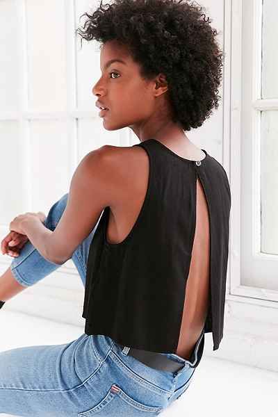 One Shoulder Top With Overalls, Backless Tank Top, 2020 Vision, Backless Crop Top, Boxy Top, Linen Tank Top, Shell Top, Linen Tank, Shell Tops